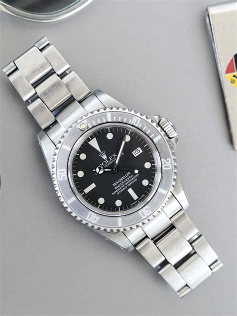 rolex sea dweller matte dial|rare rolex sea dweller models.